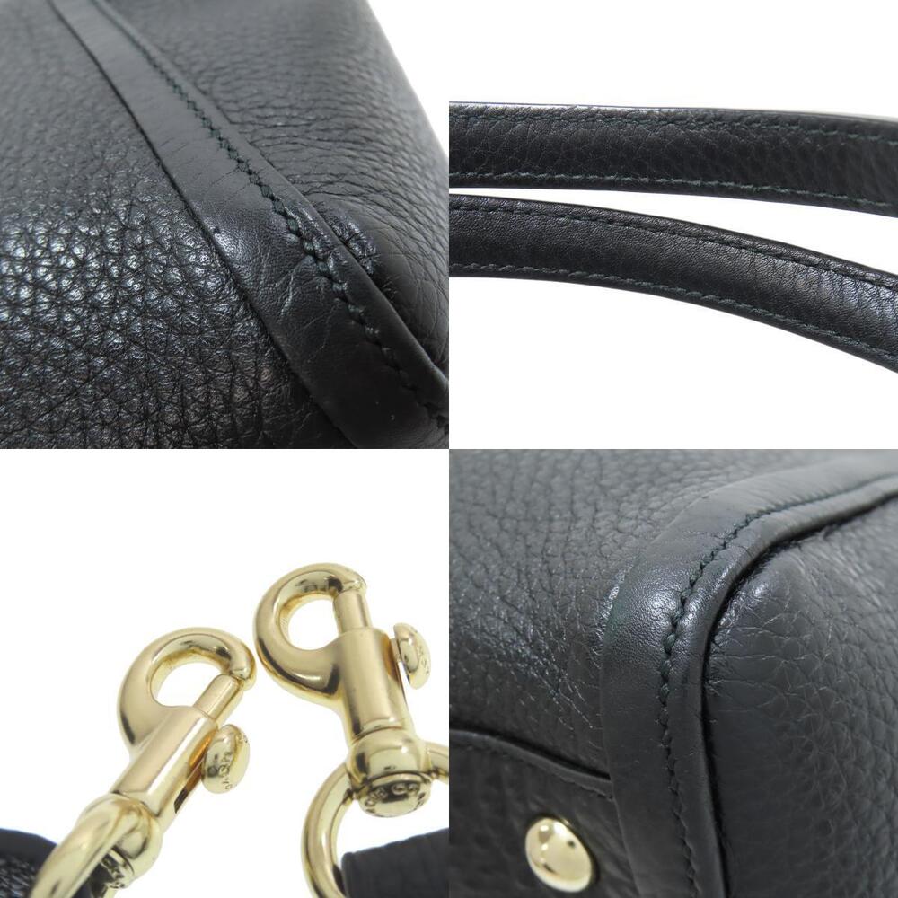 Gucci Soho Interlocking GG Handbag Leather - Picture 9 of 11